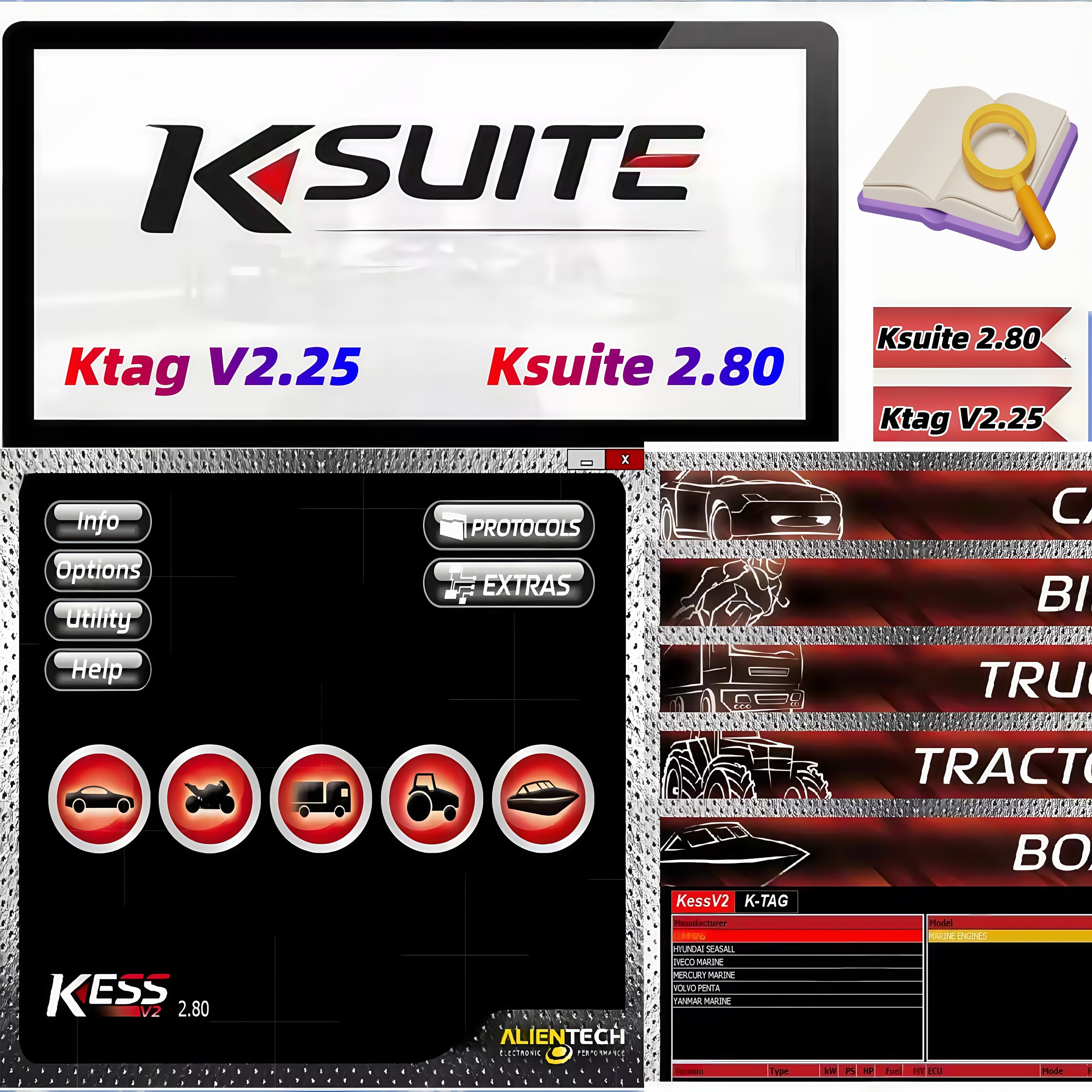 Electronics Repair Book - 2025 Official ECU Programming Kit: KSuite
