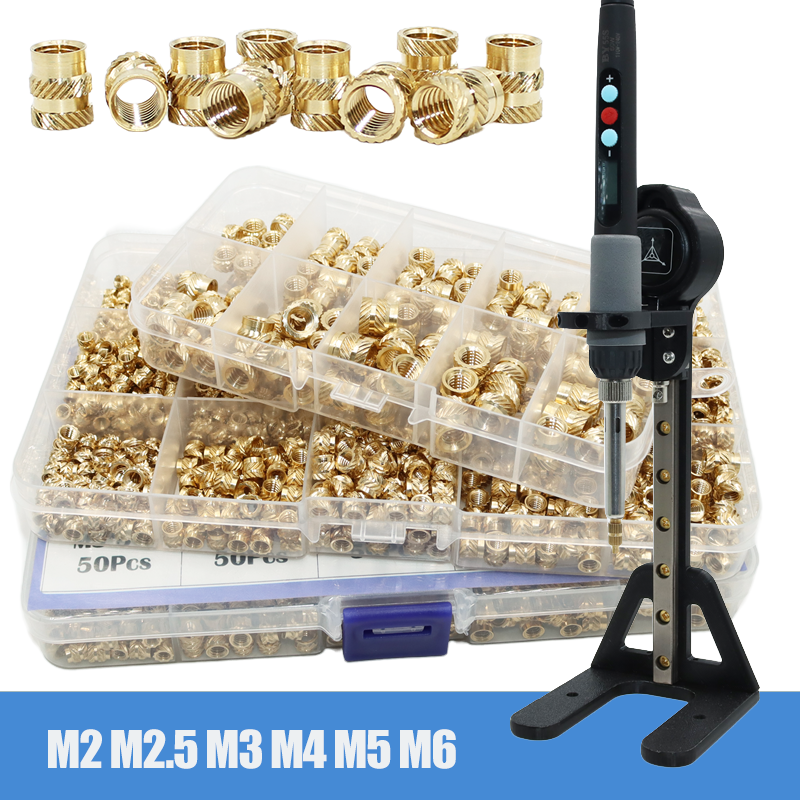 Electronics Repair Kit With Soldering Iron - Heat Set Thread Insert Tool Kit