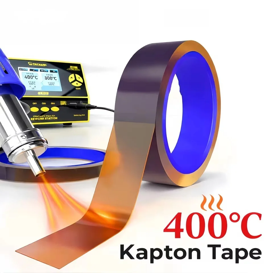 Electronics Repair Tape - Kapton Tape 400°C High Temperature Heat