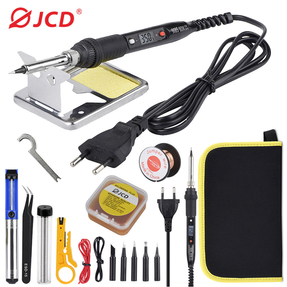 Electronics Repair Kit With Soldering Iron - JCD 80W Electric Soldering Iron Kit