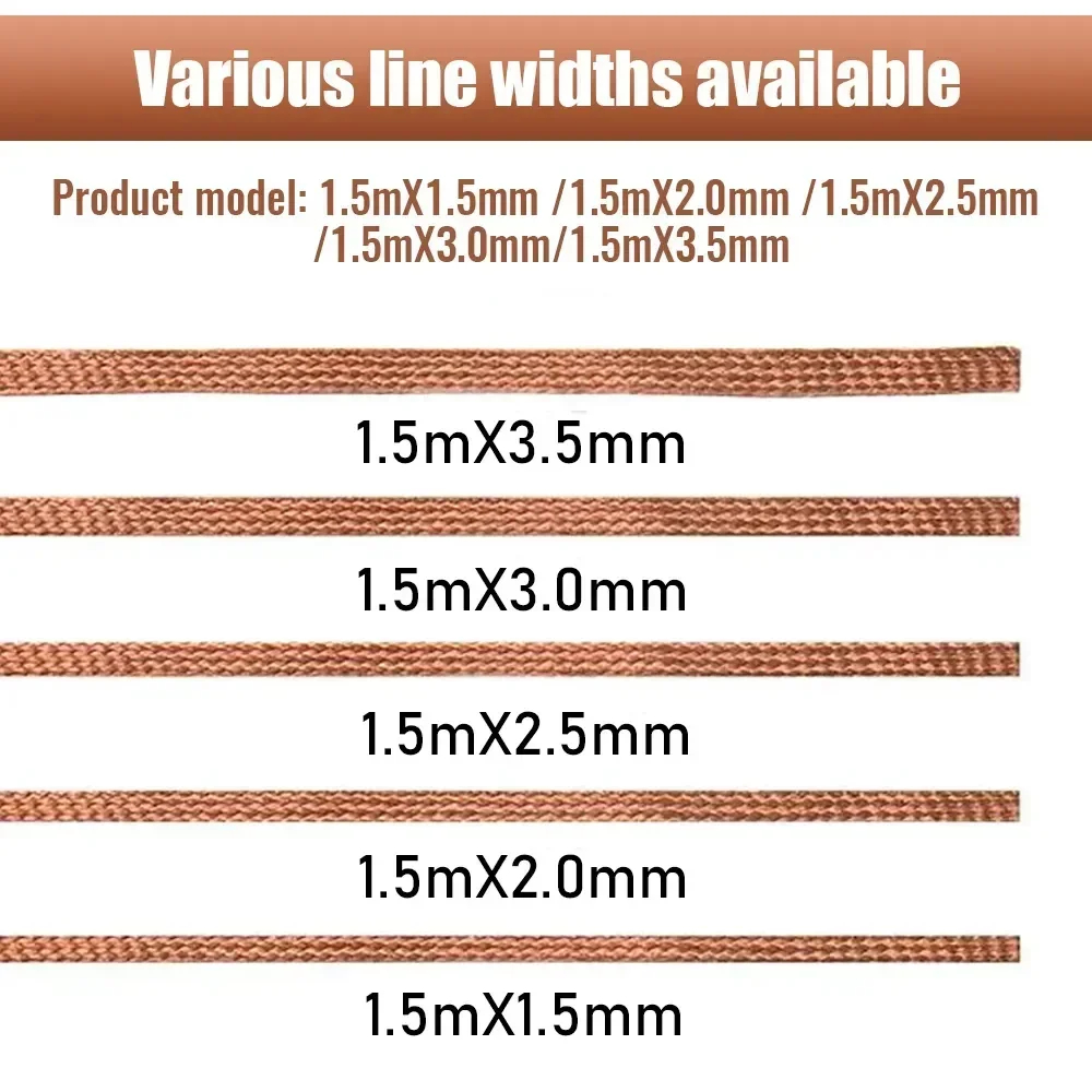 1.5-4.0mm Desoldering Wire Mes - Electronics Repair Tape avis et prix