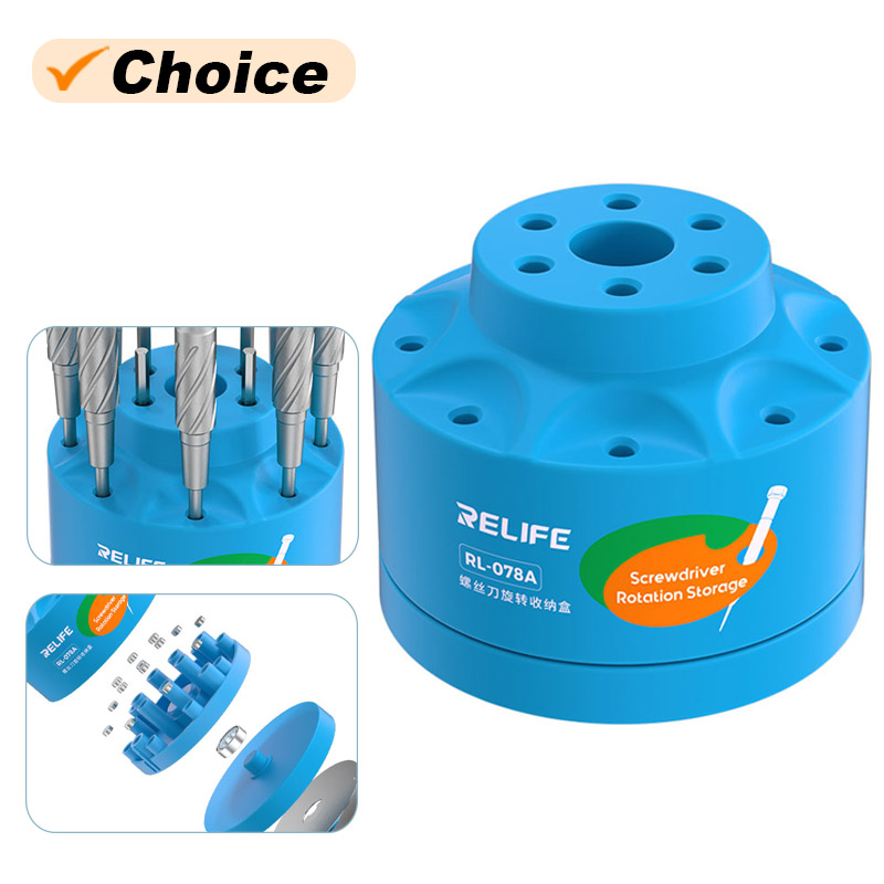 RELIFE RL-078A Rotating Screwd - Electronics Repair Kit With Soldering Iron avis et prix