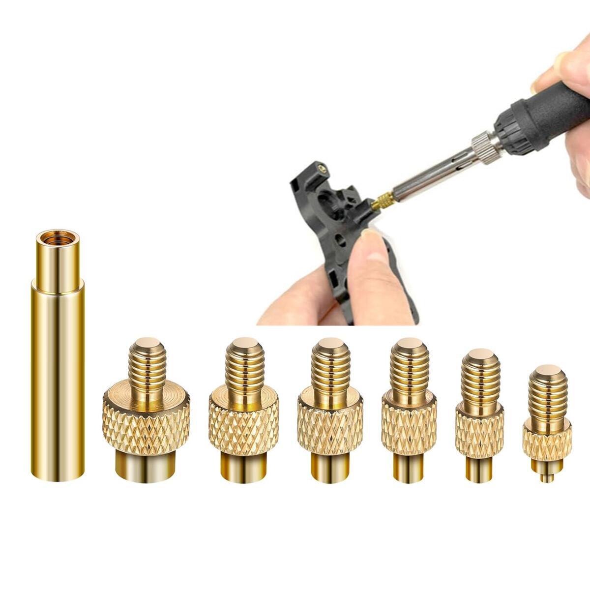 Heat Insert Nut Iron Tips Head - Electronics Repair Kit With Soldering Iron avis et prix