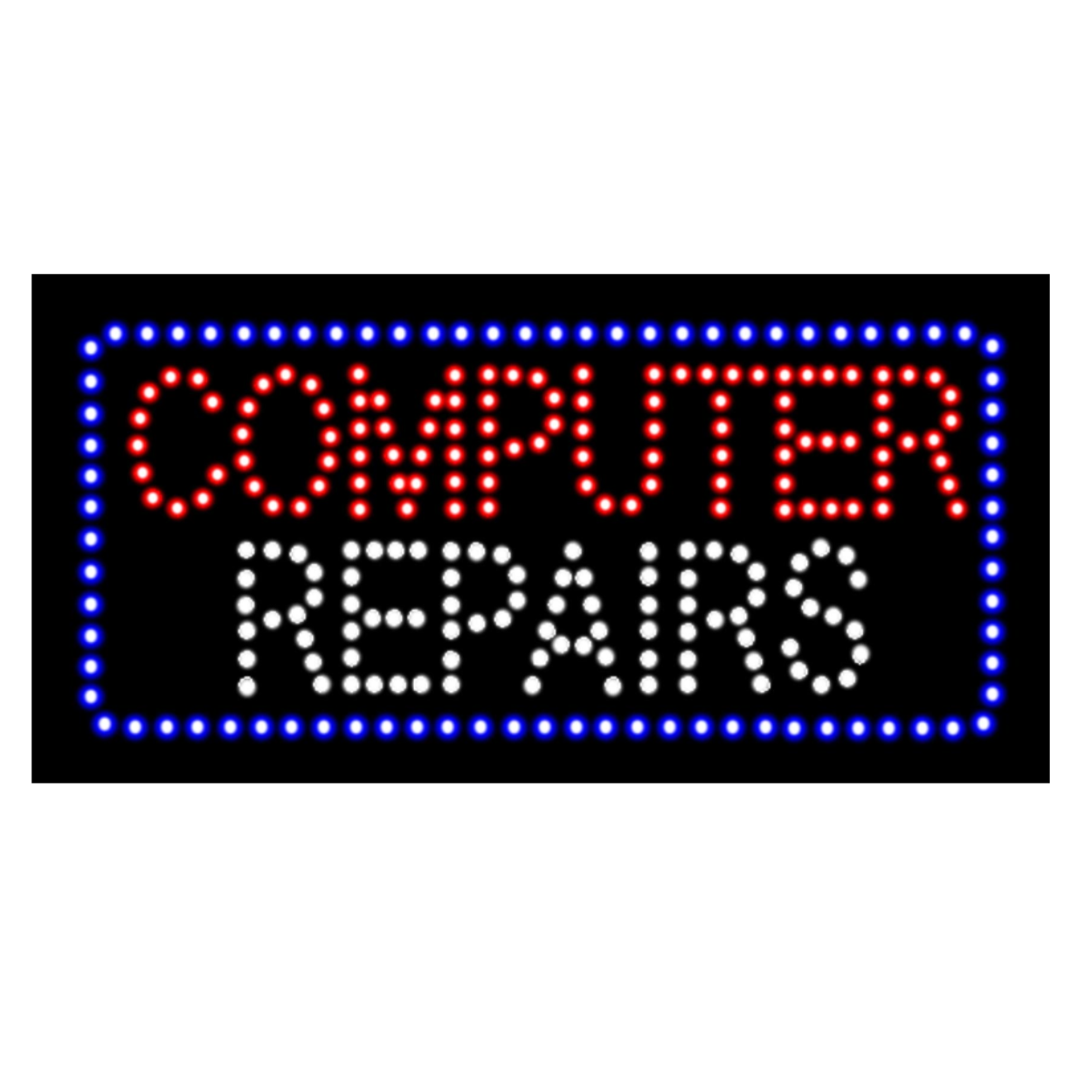 LED Light Bulb Electronic Sign - Electronics Repair Store avis et prix