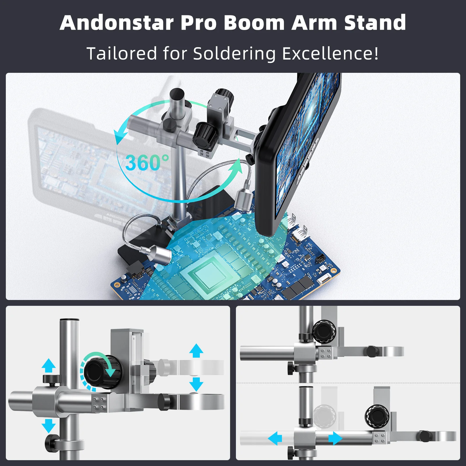 Andonstar AD210S-Pro 4K 60FPS  - Electronic Repairing avis et prix