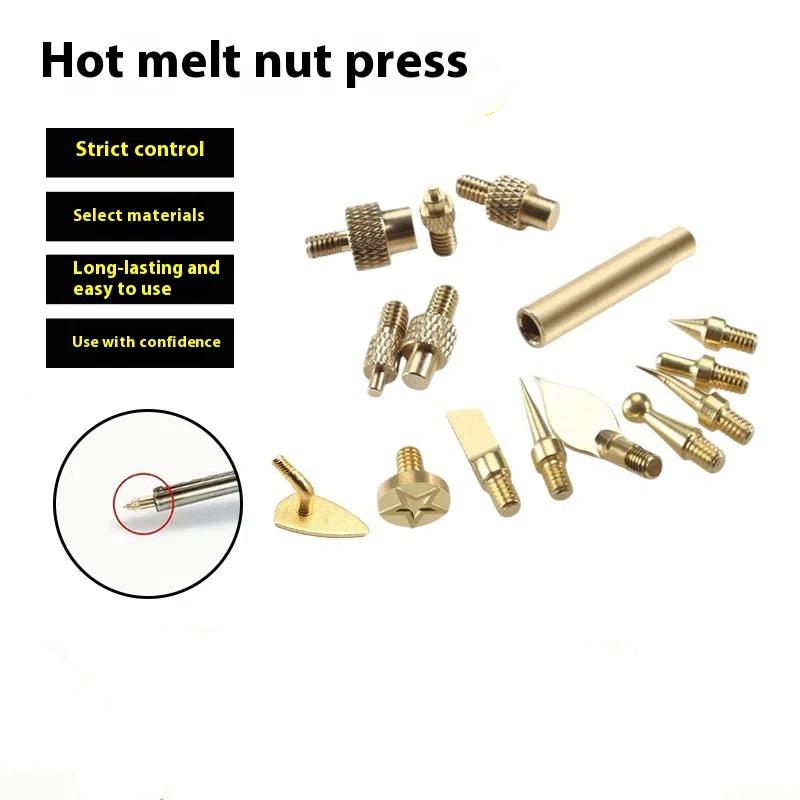 🛒7/9/10Pcs Heat Insert Nut Iro - Electronics Repair Kit With Soldering Iron avis et prix