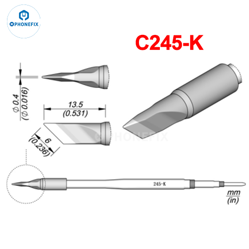 OEM C245 C470 Series Tips C245 - Electronics Repair Kit With Soldering Iron avis et prix