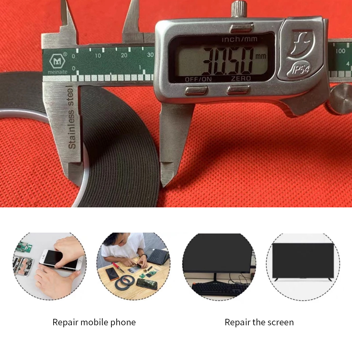 10M 5mm 3mm 4mm double-sided a - Electronics Repair Tape avis et prix