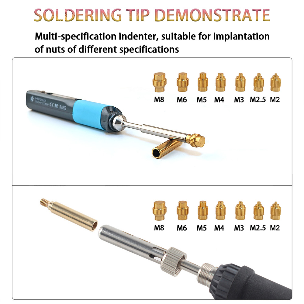 TS/T65 Heat Insert Nut kit 3D  - Electronics Repair Kit With Soldering Iron avis et prix