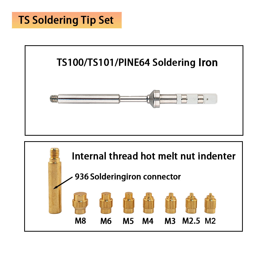 TS/T65 Heat Insert Nut kit 3D  - Electronics Repair Kit With Soldering Iron avis et prix