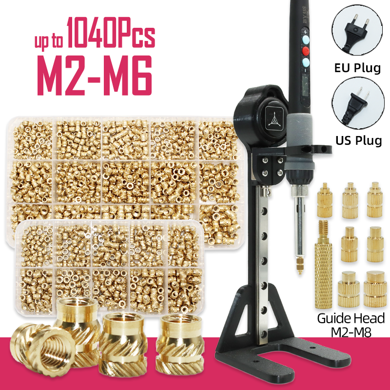 Heat Set Insert Press Tool Kit - Electronics Repair Kit With Soldering Iron avis et prix
